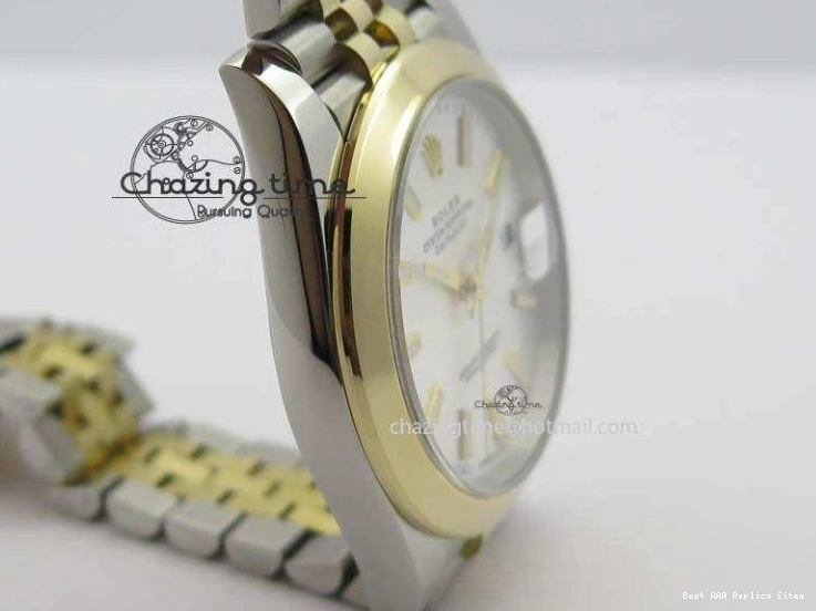 Best AAA Replica Sites On Dial Noob Silver Jubilee YG 126303 A 41mm Wrapped 1:1 Compact SS YG 3764 Bracelet Best Edition DateJust 0116